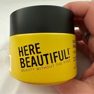 HERE BEAUTIFUL! Ultra Moisturizing Facial Gel Hyaluronic Acid 4 oz New Sealed